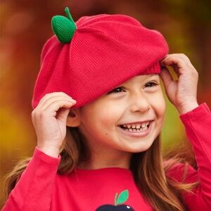 Gymboree Kids Red Apple Hat